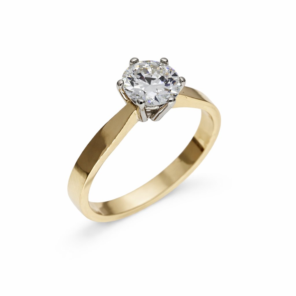 Solitair Ring 1.04 crt.